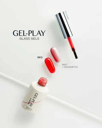 Gel-Play Glass Gel Red