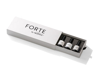 Forte Complete Kit, open box with six 15 ml bottles