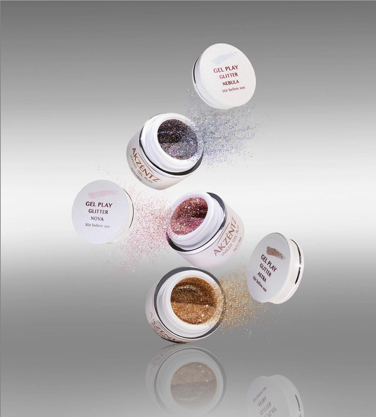 Akzéntz Gel Play Glitter